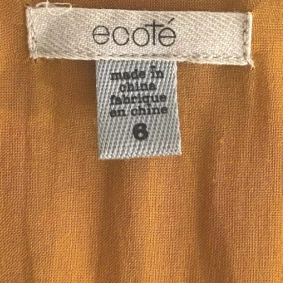 Urban Outfitters Ecote Rosalinda Multifloral Minidress Fit & Flare Side Zip Sz 6 - Picture 12 of 14